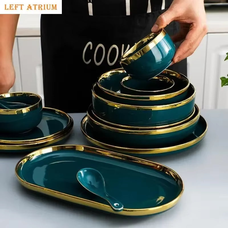 Juego de platos premium - FlorattaPratos™