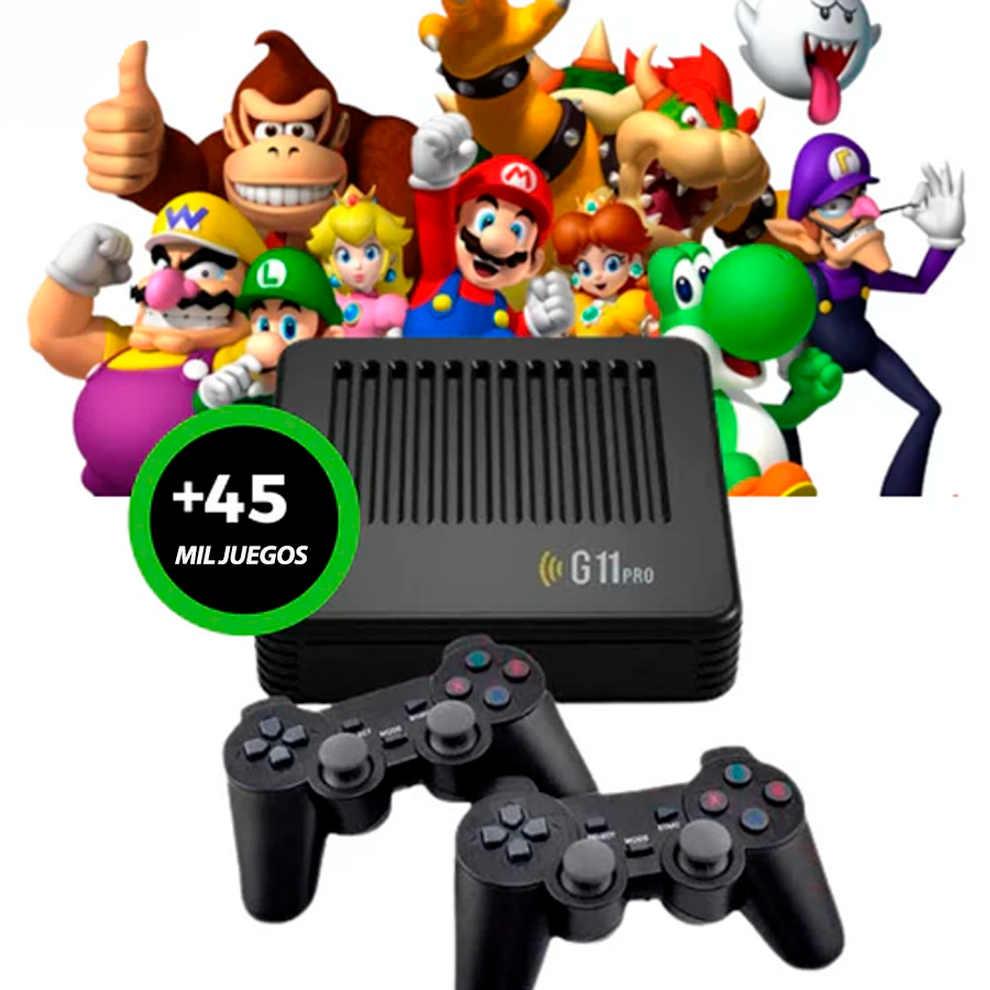 Videojuego G11 PRO® + 45,000 juegos - 1TB