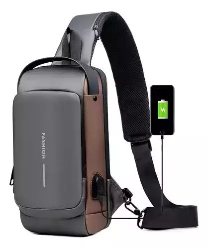 Mochila Antirrobo Oxford Brown