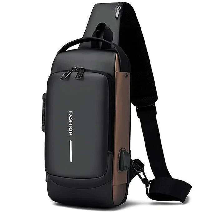 Mochila Antirrobo Oxford Brown