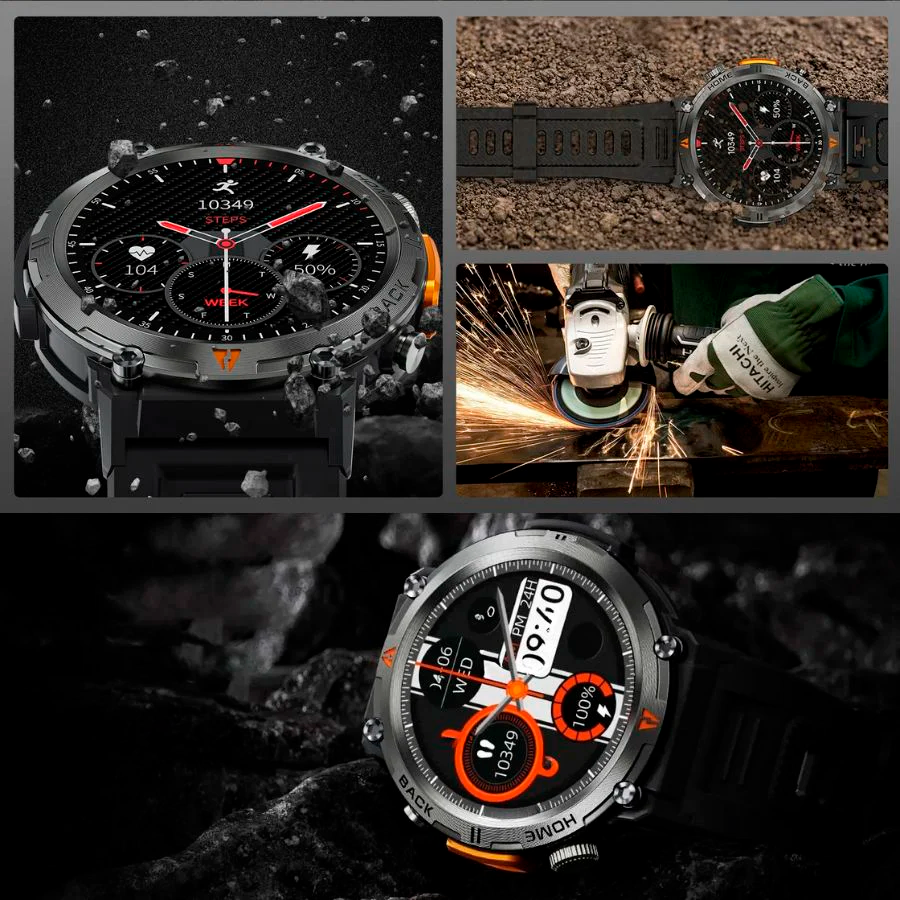 Reloj Inteligente Eigiis Indestructible ™ ll [Descuento 50%]